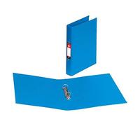 5 Star Office Ring Binder 2 O-Ring Size 25mm Polypropylene A4 Blue [Pack 10]