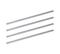 5 Star Office Risers for Letter Tray Chrome Plated 152mm [Pack 4]+ Free Finchley Refill Pen (1)