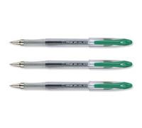 5 Star Office Roller Gel Pen Green Pack of 12