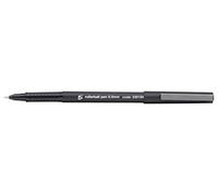 5 Star Office Rollerball Pen Fine 0.5mm Tip 0.3mm Line Black [Pack 12]