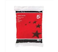 5 Star Office Rubber Bands No.108 Each 203x16mm Approx 35 Bands Bag 0.454kg 935431