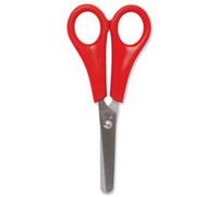 5 Star Office School Scissors 130mm Red