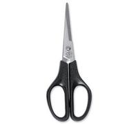 5 Star Office Scissors 140mm ABS Handles Black