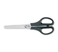 5 Star Office Scissors 165mm Stainless Steel Blades PP Handles Black