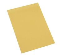 5 Star Office Square Cut Folder Recycled 180gsm Foolscap Yellow [Pack of 100] -FST