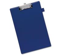 5 Star Office Standard Clipboard with PVC Cover Foolscap Blue