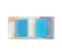 5 Star Office Standard Index Flags 25x45mm Blue [Pack 5] [Pack 5]