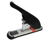 5 Star Office Stapler Heavy Duty Office Lever Arm All-Steel Capacity 100 Sheets Black