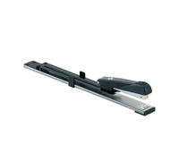 5 Star Office Stapler Long Arm Full Strip 300mm Reach Capacity 20 Sheets Black