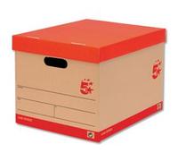5 Star Office Storage Box for 5 A4 Lever Arch [Pack 10] - 924820