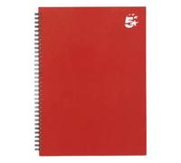 5 Star Office Twinbound Hardback Notebook A4 Berry (Pack Of 5)