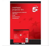 5 Star OHP Film Laser Colour Printer [Pack of 50]