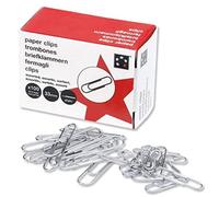 5 Star Paperclips Metal Small 22mm Plain [Pack of 10x200]