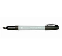 5 Star Permanent Marker Fine 0.8mm Line Black Ref K90-01 [Pack of 10]