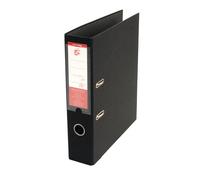 5 Star Premium Lever Arch File A4 70mm Spine Polypropylene Black (Pack of 10) 340336