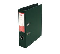 5 Star Lever Arch File Premium Polypropylene A4 70mm Capacity Green Pack of 10