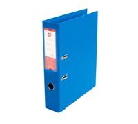 5 Star Premium Lever Arch File Foolscap 70mm Spine Polypropylene Blue (Pack of 10) 913195