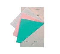 5 Star Prestige Large Triplicate Restaurant Pads White (Pack of 50) HY99032