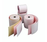 Prestige Till Rolls 2-Ply 76mm White/Pink (20 Pack)