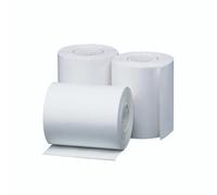 5 Star Till Roll Card Machine Paper Rolls 76mm x 76mm (20 Pack) White 1-Ply Till Rolls
