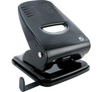 5 Star Punch 2-Hole Metal with Plastic Base Capacity 40x 80gsm Black