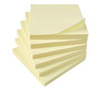 5 Star Re-Move Sticky Notes Repositionable 76x76mm Yellow (Pack of 12) 935466
