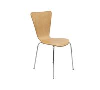 5 Star Recess Heavy Duty Chair Beech SF1004348