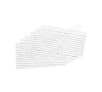 5 Star Record Cards Ruled Both Sides 5x3in 127x76mm White [Pack 100]