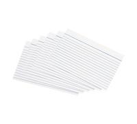 5 Star Record Cards Ruled Both Sides 6x4in 152x102mm White (Pack of 100) 502578
