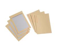 5 Star Office Envelopes Recycled Board Backed Hot Melt Peel & Seal C4 324x229mm 120gsm Manilla [Pack of 125]
