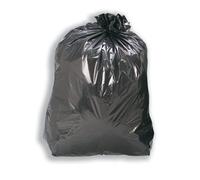 5 Star Recycled Medium/heavy Duty Bin Liners 110L Black (Pack Of 200) 929763