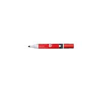 5 Star Red Dry Wipe Whiteboard Marker Pen - 3mm Bullet Tip (Pack of 12)