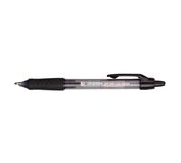 5 Star Gel Rollerball Pen GP110601 Retractable Medium 0.7mm Tip 0.4mm Line Black Pack of 12