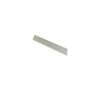 5 Star Risers for Letter Tray with Clearance 53mm Steel [Pack of 4], Silver