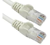 5 Star RJ45 Cable LSOH Moulded Network Cable Cat6 White 3m FS676333
