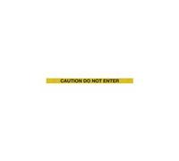 5 Star SafetyMaster Red Post Caution Do Not Enter Yellow/Black Pk 2