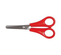 5 Star School Scissors Stainless Steel Blades 130mm Red 902479