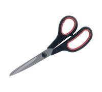 5 Star Scissors Stainless Steel Blades with Rubber Handles 210mm Black/Red 909272