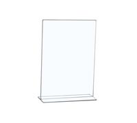 5 Star Sign Holder Portrait Stand Up A4 Clear 938543