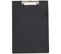 5 Star Standard Clipboard with PVC Cover Foolscap Black