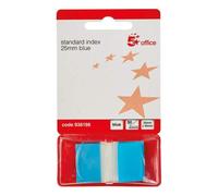 5 Star Standard Index 25mm Blue