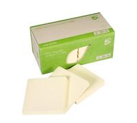 5 Star Sticky Notes Yellow Sticky Pads (12 Pack) 75x75mm 100 Sheets Re-Move Repositionable Recycled Notes
