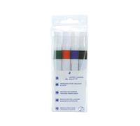 5 Star Strategy SL Dry Wipe Markers Assorted (Pack of 4)