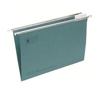 5 Star Suspension File Manilla Heavyweight with Tabs and Inserts Foolscap Green [Pack 50]