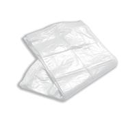 5 Star Facilities Swing Bin Liners Medium/Heavy Duty 40L White (Pack of 100)