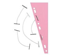 5 Star Treasury Tags Elastic 76mm White [Pack of 100]