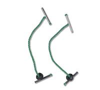 5 Star Treasury Tags Metal-ended 102mm Green [Pack of 100]
