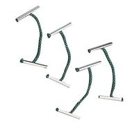 5 Star Treasury Tags Metal-ended 127mm Green [Pack of 100]