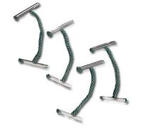 5 Star Treasury Tags Metal-ended 152mm Green [Pack 100]