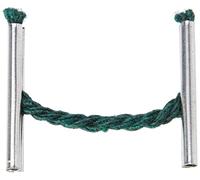 5 Star Treasury Tags Metal-ended 25mm Green [Pack of 100]